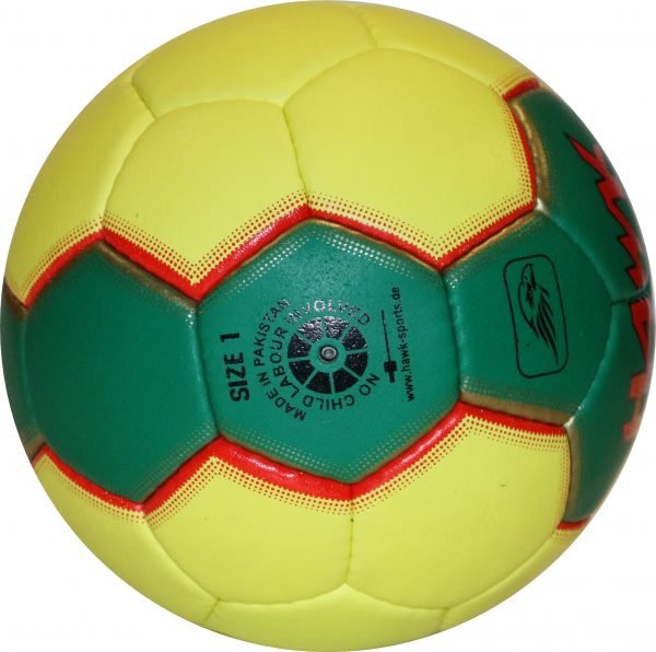 Weicher Handball, Standard-Griff-Trainingsspielball ,Größen 1,2,3 , Marke Hawk ® - Image 3