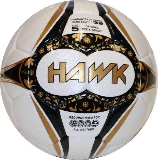 Fußball, offizielle Größe 5, Allwetterfußball Marke Hawk ® - Image 2