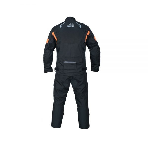 Motorradanzug Cordura (Jacke+Hose) Neu Herren Außen Mode, Marke Hawk® - Image 2
